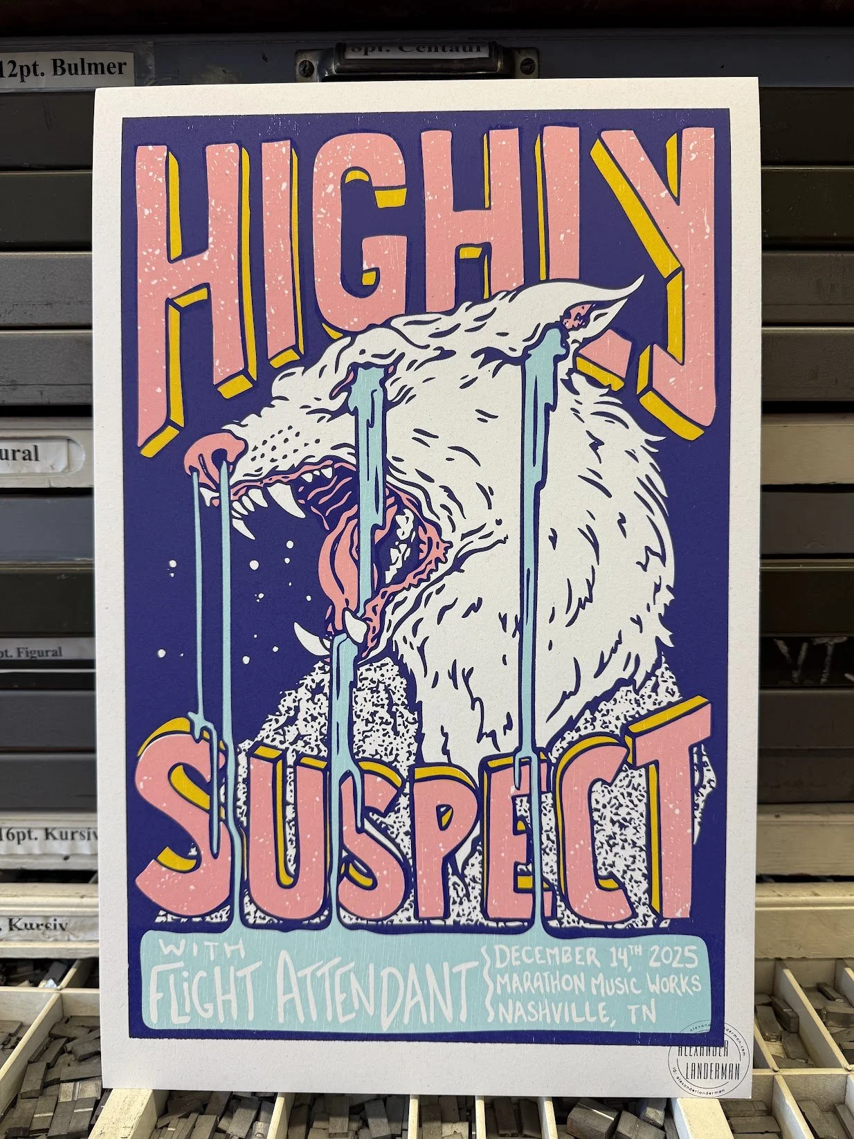 Buy Hand-Printed Concert Posters | Limited Edition Prints